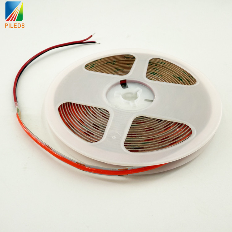 FCOB COB LED Light DC12V DC24V Uniform Chasing Color R/G/B/W Flexible Digital Led Strip