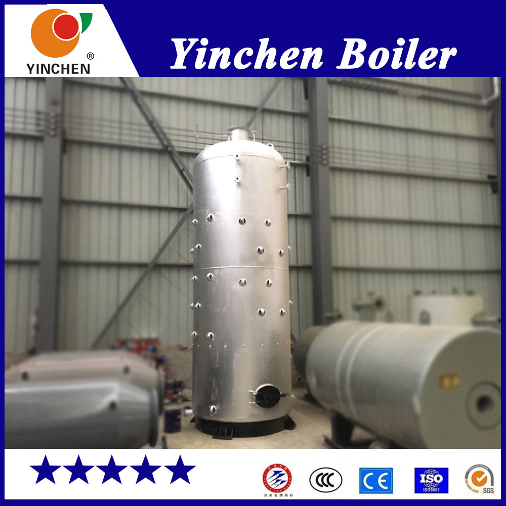 Wet Back Inner Combustion Quick Steam Vertical Biomass Steam Boiler 500Kg
