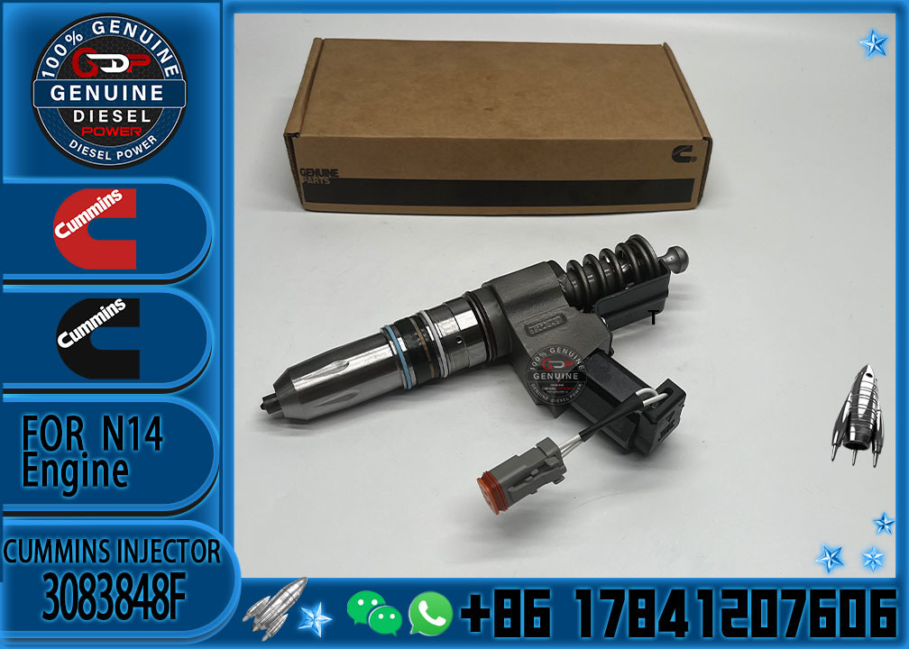 Brand New Diesel Common Rail Diesel Fuel Injector 3411759 3083848F For Cummins QSN14 N14