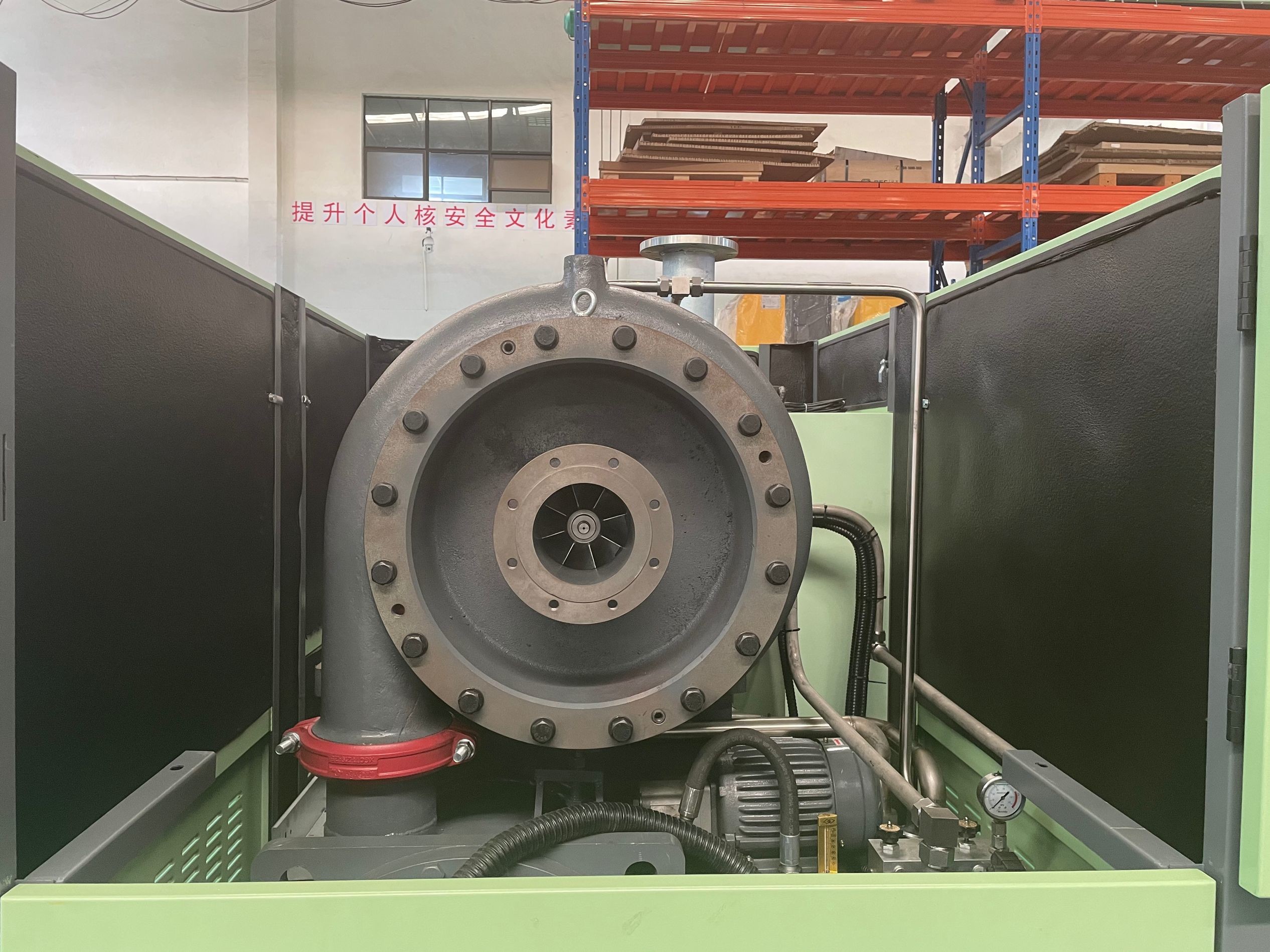 90kw 4Bar Low Pressure Centrifugal Turbo Air Compressor Stationary Type