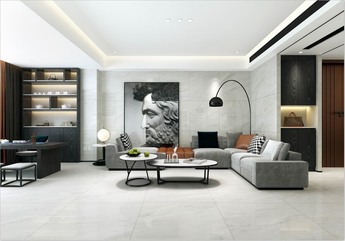 Modern Design Marble Look Porcelain Tile / Floor Ceramic Porcelain Tile 90*90cm