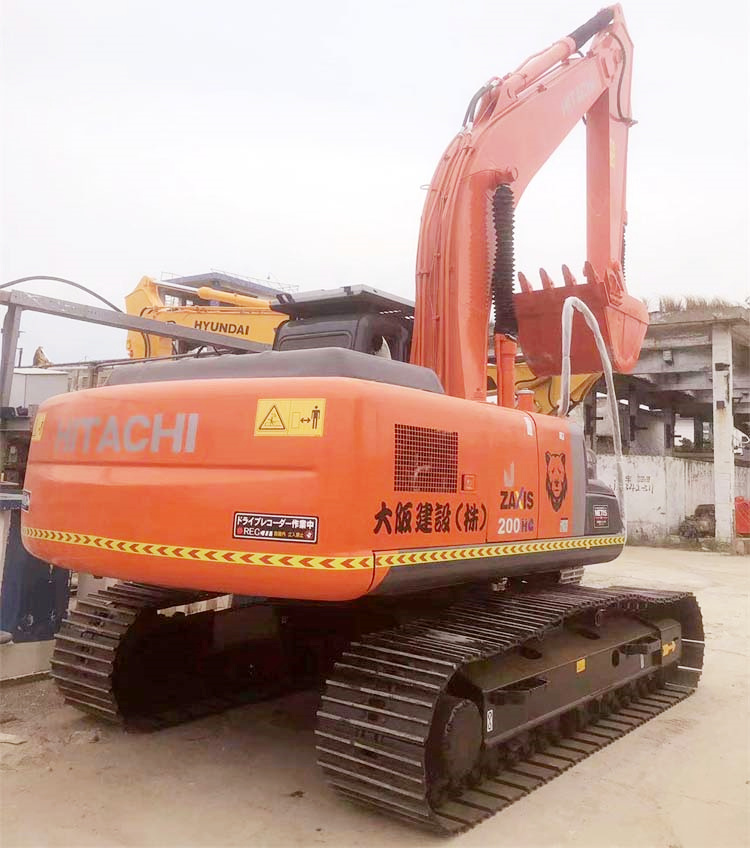 20 Ton Japan Original Hitachi ZX200 Excavator With 860 Working Hours In Good Condition
