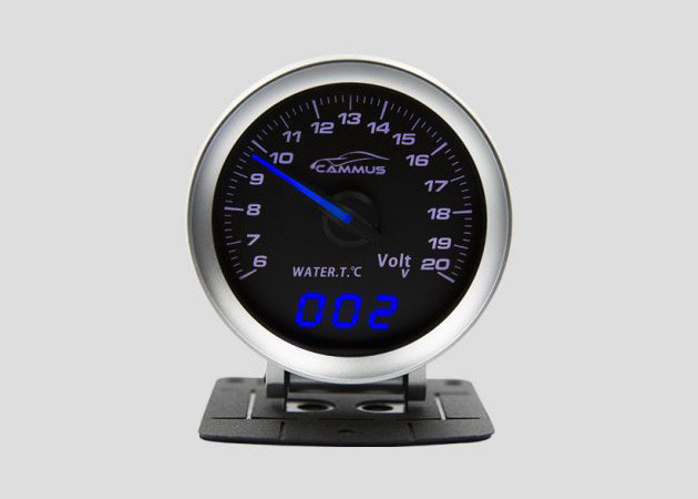 60mm 52mm Universal OBD2 LCD Display Digital Speedometers For Cars