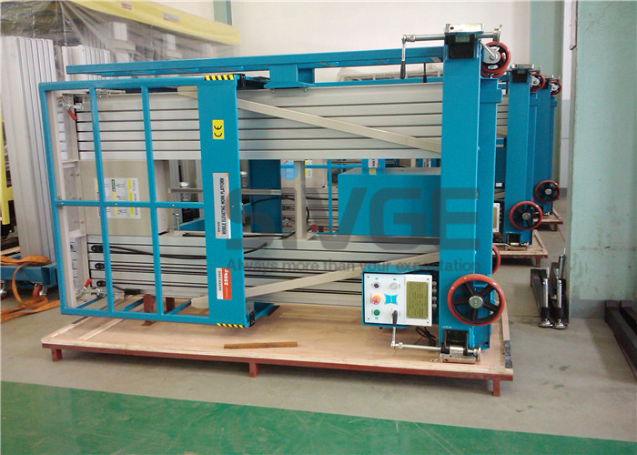Aluminum Alloy Hydraulic Lift Ladder 14 Meter Working Height For Window Cleaning