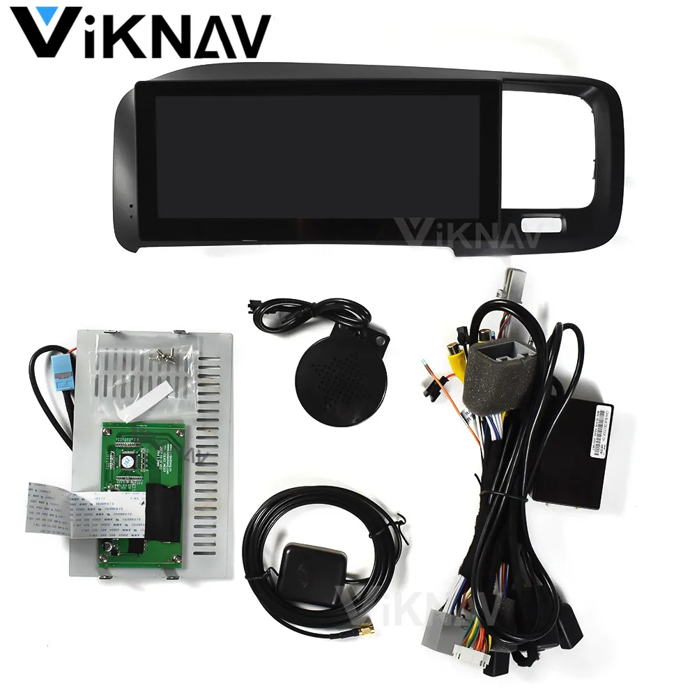 Viknav Car Radio For Volvo S60 (2011-2014) 8.8 inch Stereo Tesla Style Multimedia Player GPS Navigation DVD Head Unit