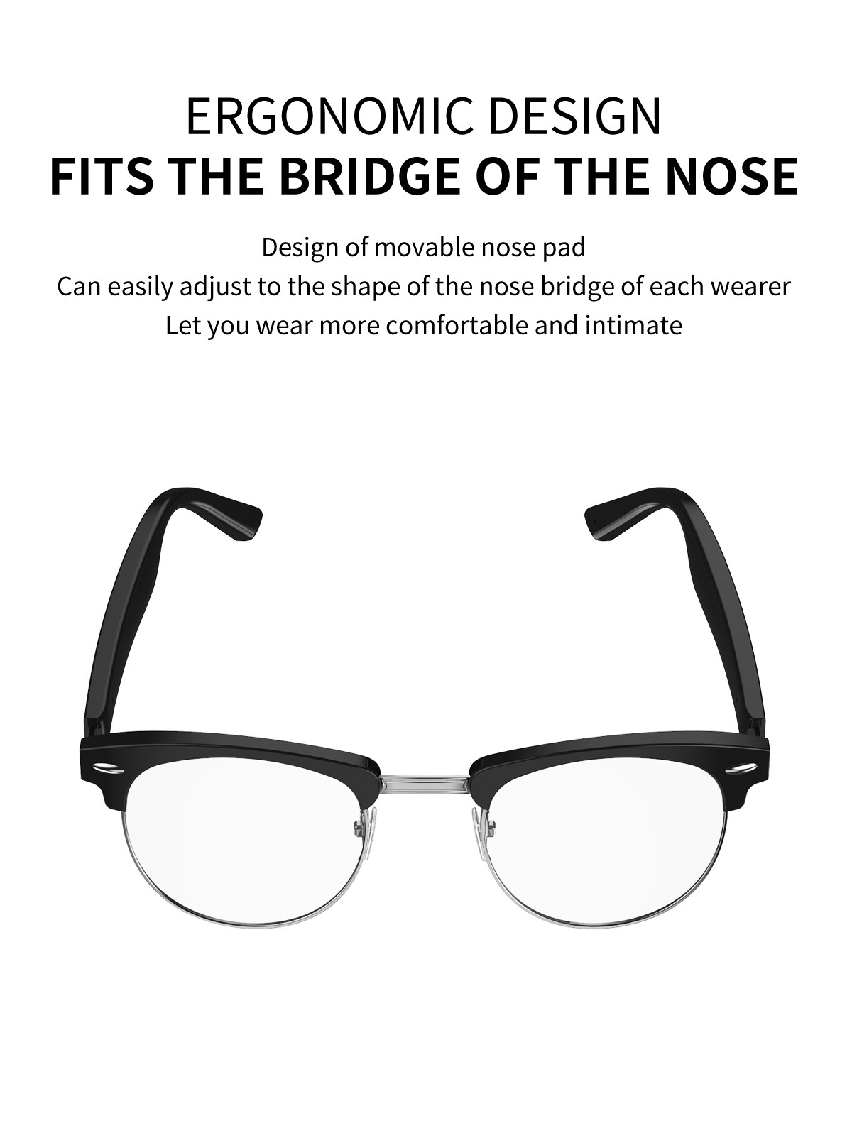 Smart Bluetooth Glasses Bone Conduction Bluetooth Smart Sport Headphone Sunglasses Bluetooth Driving Goggles Audio Heads