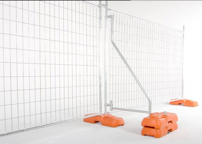 Removable Temporary Fence Panels Hot Dipped Galvanized 42 Microns Australian Standard