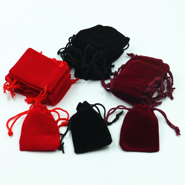 Custom Small Fleece Drawstring Bag For Gift Eco Friendly
