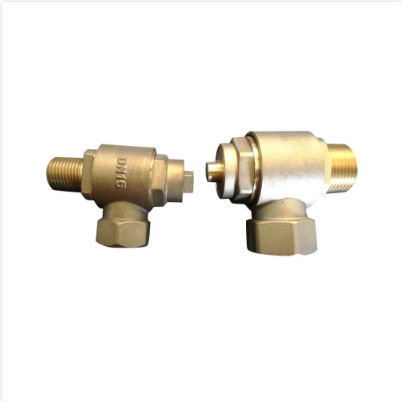 250 Degrees F Brass Ferrule Valve , Female 1/2'' 3/4" 1'' Swivel Valve