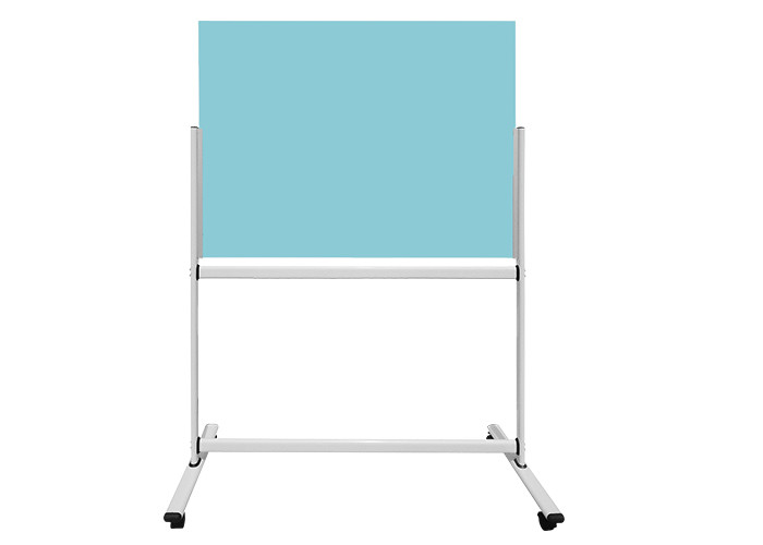 Free Standing Magnetic Glass Whiteboard , Simply Glass Wipe Boards