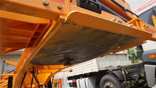 40ft Side Loader Trailer Chassis Truck Trailer , China Box Loader Side Lifter Truck