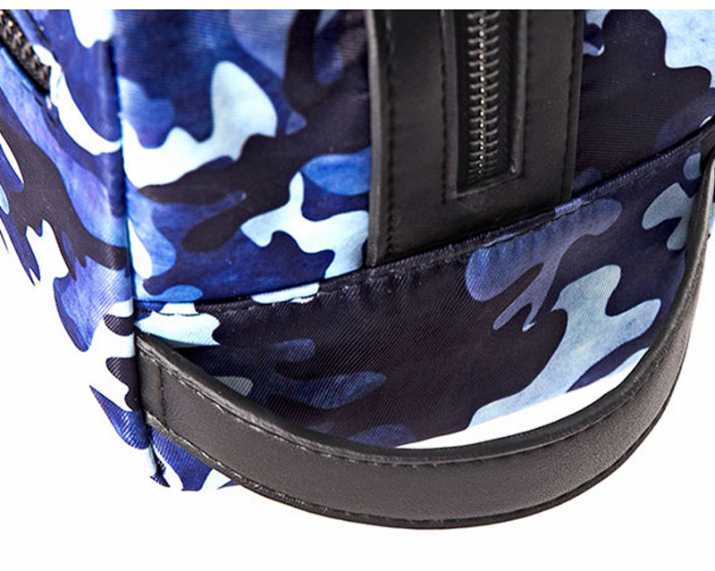 Camouflage Pattern Foldable Cosmetic Organizer Bag Storage For Lady