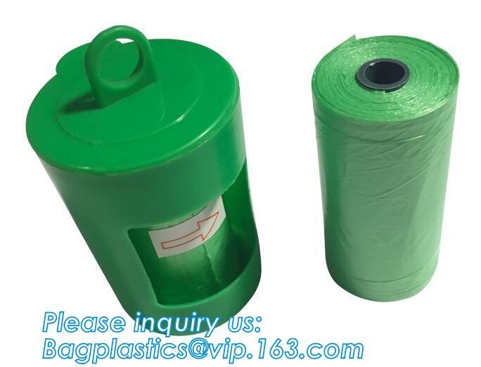 High Quality Eco-friendly Degradable Fashion With Printing Doggy Pet Dog Waste Poop Bags, Eco friendly pet dog waste poo