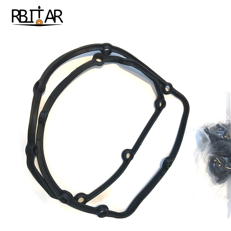 Auto Engine Cylinder Head Cover Gasket Kits 07C103484C 07C103483C For Bentley