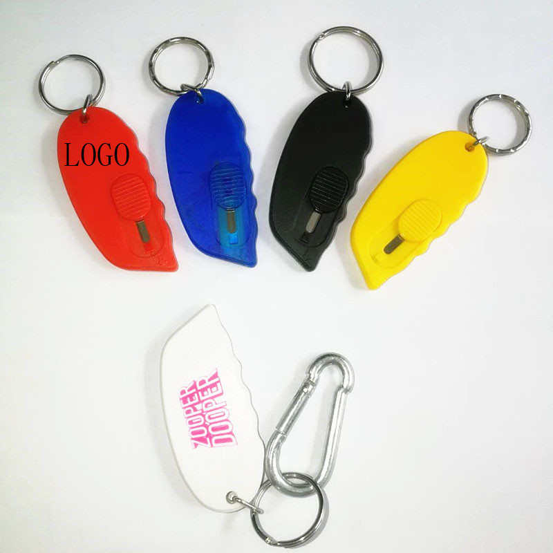 Letter opener stainless steel blade cutting knife mini paper knife 7*32*70mm logo customized