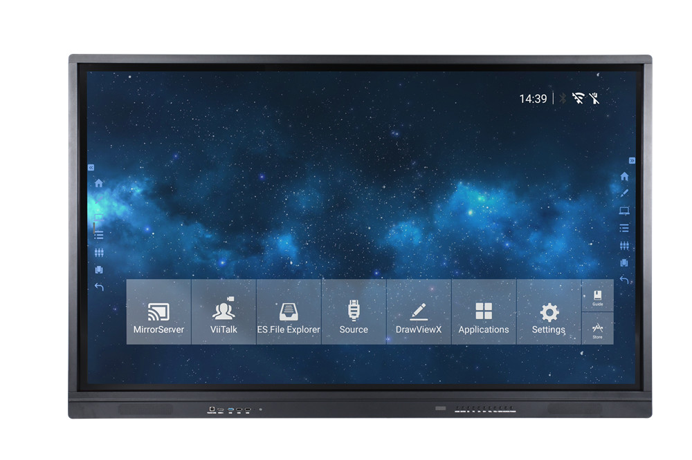 IR Interactive Flat Panel, 5ms Smart Digital Board For School Class Teaching