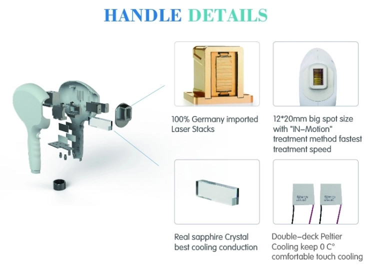 cooling gel laser hair removal 808 diode laser hair removal machine