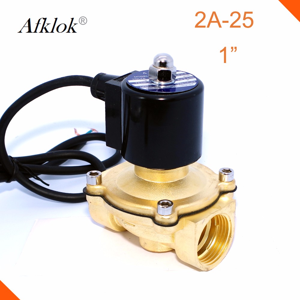 1Mpa Solenoid Operated Water Shut Off Valve Ambient Temperature -10-50℃