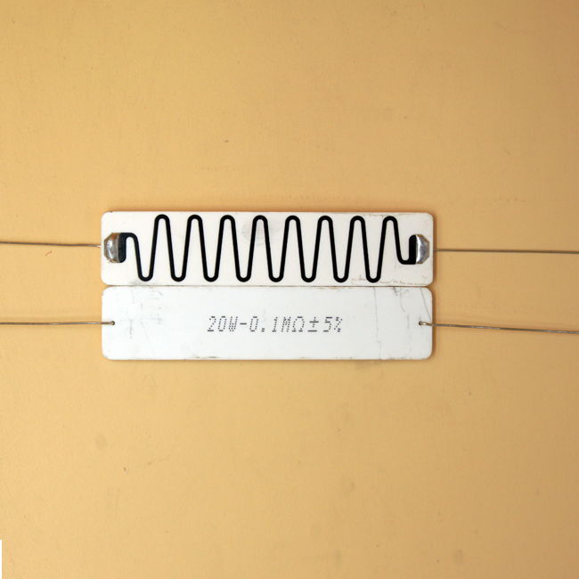 Tubular High Voltage Power Resistors 1-10M Ohm Thick Film Technology