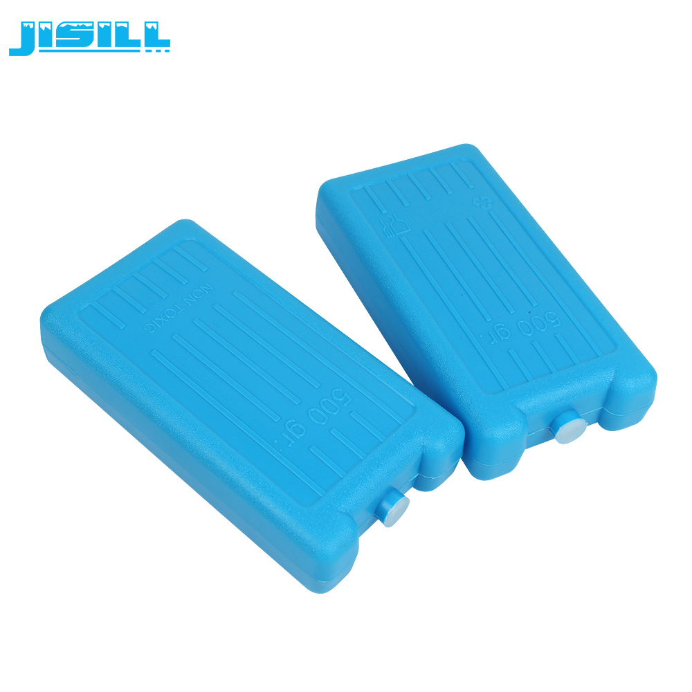 High Efficiency 500ml Hard HDPE Plastic PCM Ice Pack With Perfect Sealing