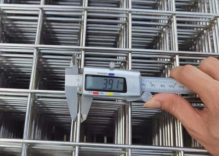 5 X 10 Cm Welded Wire Panels Rectangular Hole For Poultry Farming Coop Fencing