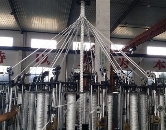16mm 6 Strand PP Combination Rope With Steel Wire Core For Climbing Net