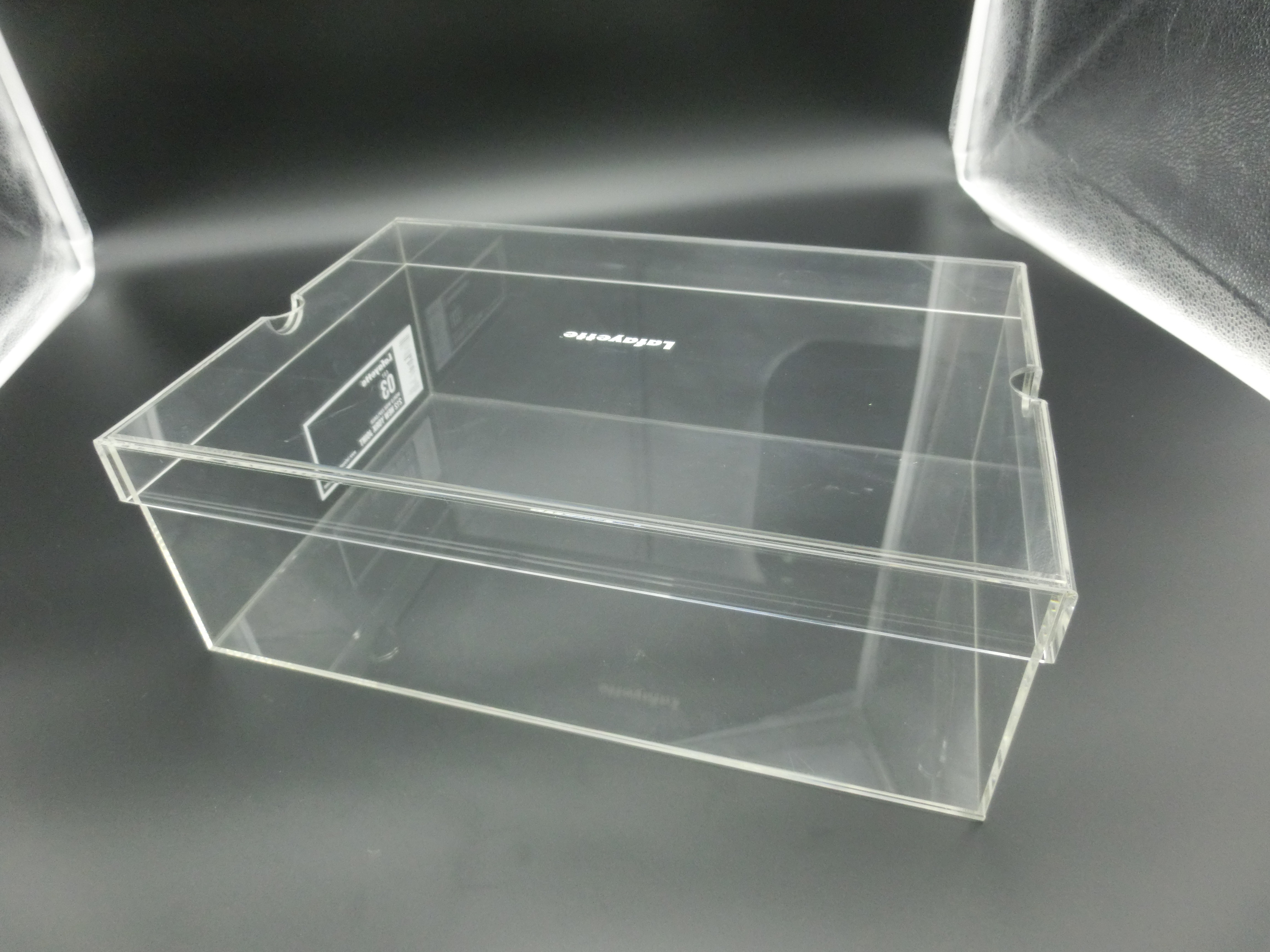 acrylic shoe box  plexiglass shoe case storage 