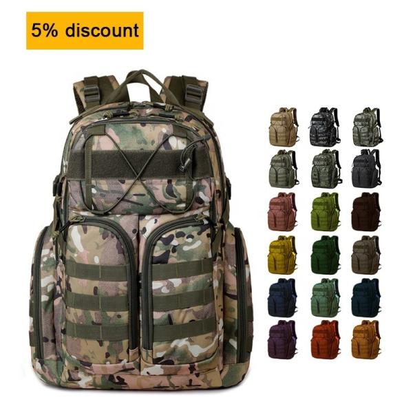 Men's Outdoor Fitness Hiking Backpack Tactical Bag Waterproof Multifunctional