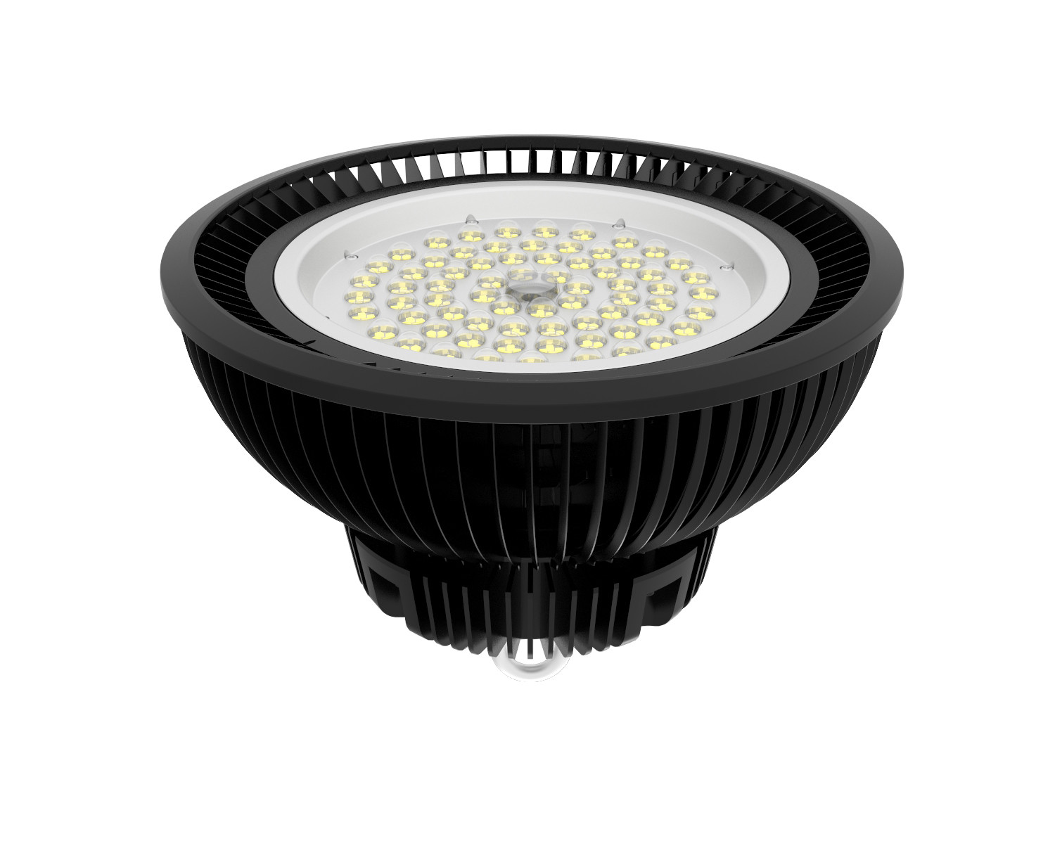 high power pure Aluminum Led Housing , Grey And Black Led Lamp Housing
