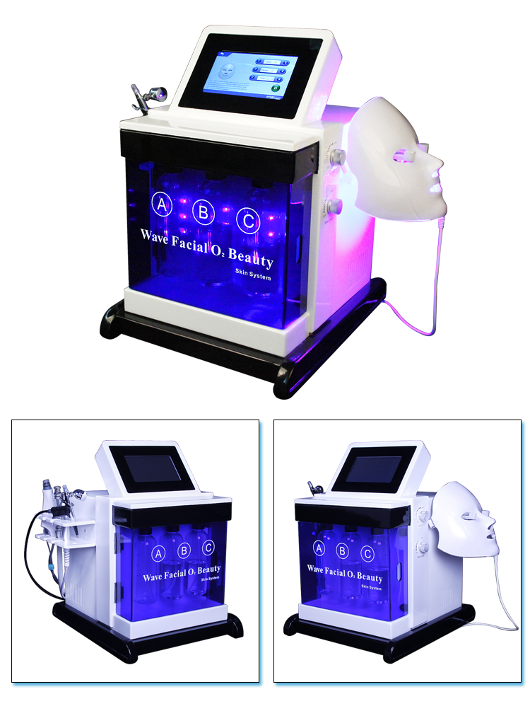 radio frequency facial beauty machine RF bio ultrasound therapy for face moisturizing scar removal