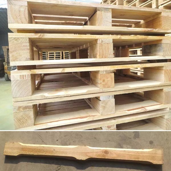 Wood Pallet Board Chamfer Machine