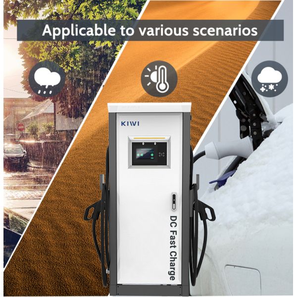 120kW CCS2 Type2 Ocpp1.6 Electric Car Charging Station for Fast Commercial DC EV Charger