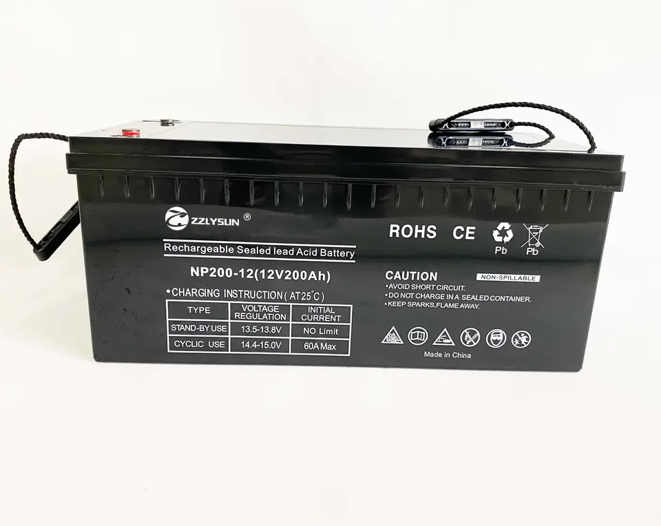 Energy System Solar Gel Battery 12V 100AH Deep Cycle Lithium Batteries