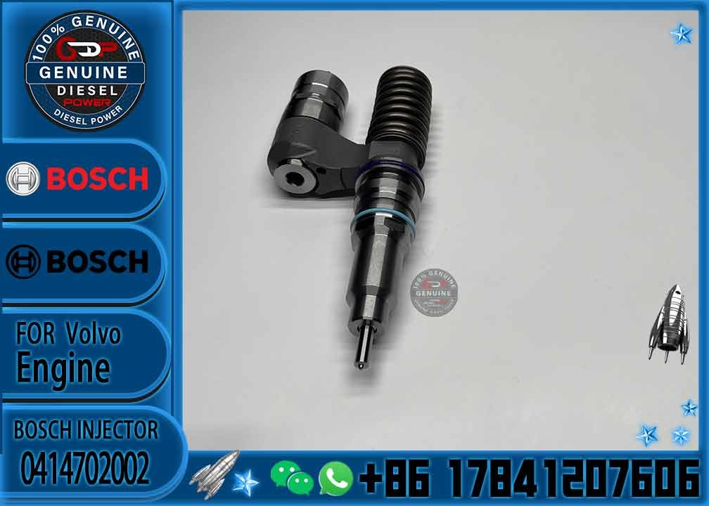 Common Rail Fuel Injector 0414702002, 3165869, 0414702017, 5236686, 5237146, 8113286, 3165874, 3964829