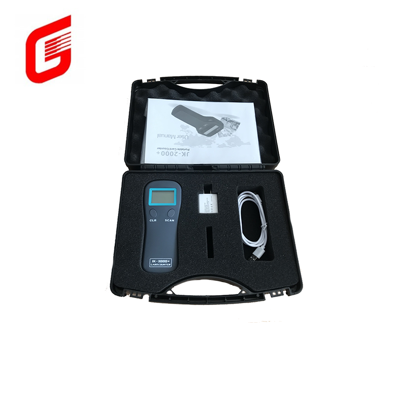 JK-3000 Handheld Portable Automatic Card Counter with TYPE-C Interface 1-99999 Count