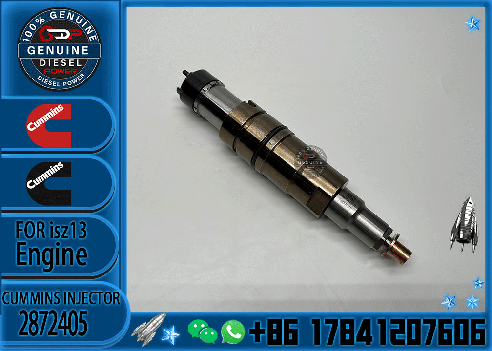 Common Rail Fuel Injector 2897320 2872405 2086663 2894920 For Diesel Engine QSX15 ISX15 X15