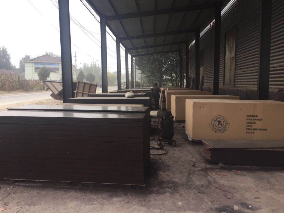 Construction WBP 1220*2440mm Film Faced Shuttering Plywood