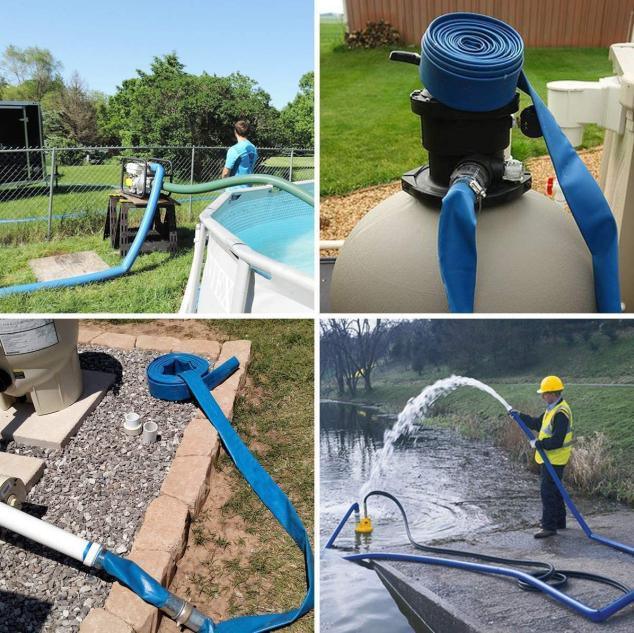 4 Inch Diameter Farm Use for PVC Flexible Layflat Hose