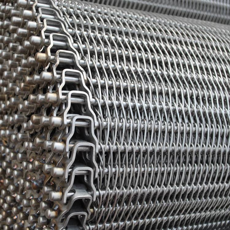 SUS316L Stainless Steel Conveyable Conveyor Belt Fabrication Mesh Wire