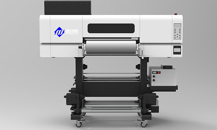 8 Colour Inks DTF UV Printer with AB Printing Film and 6mm Media flexible height