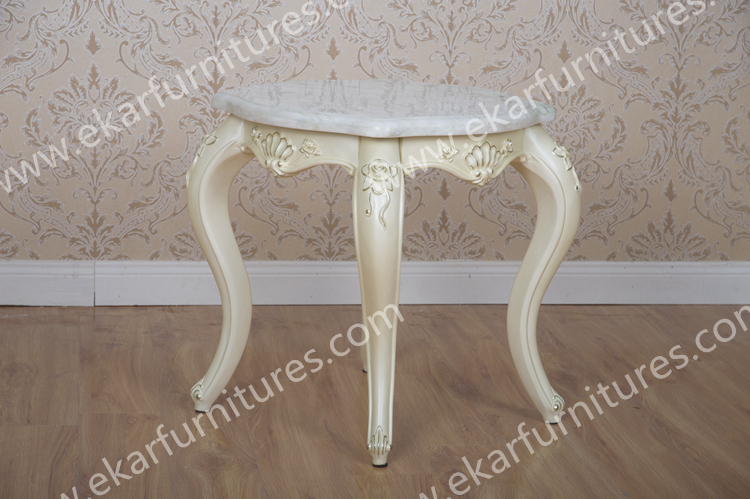 Middle Ages Style Small Round Sofa Side Table FC-138B