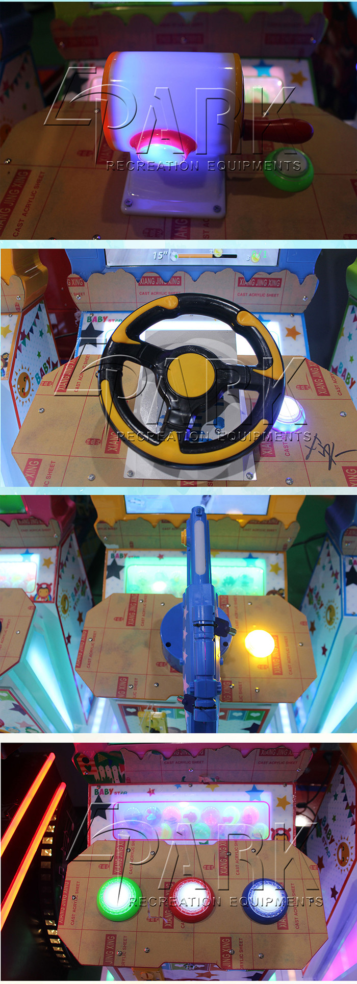Small House Series hot sale for kids arcade games machines coin pusher machine for sale