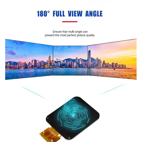 1.69 Inch Lcd Tft Display Module IPS 240x280 Resolution IC ST7789