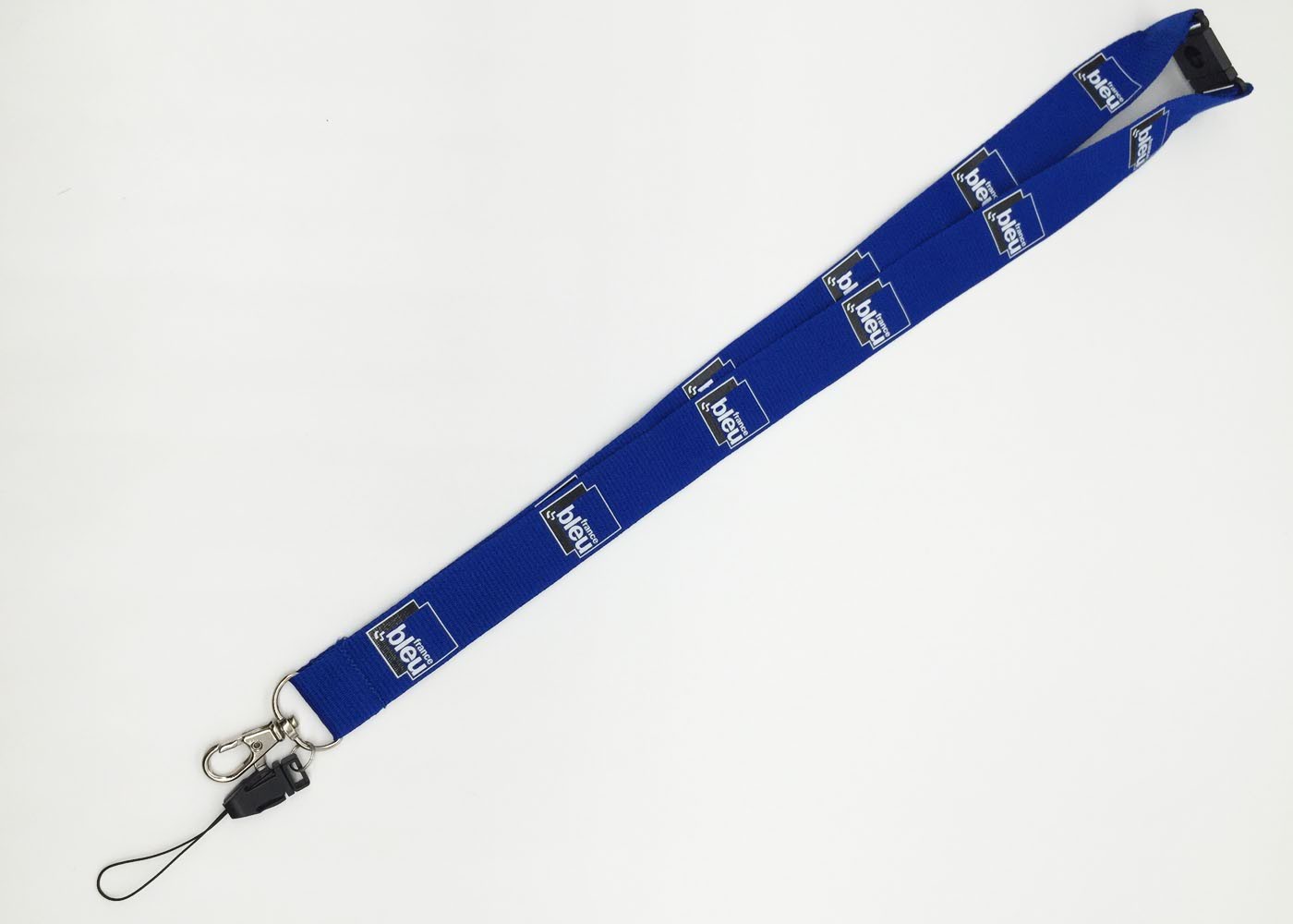 Fashionable Red Silk Screen Lanyards Heat Transfer Lanyard With Yellow Stars