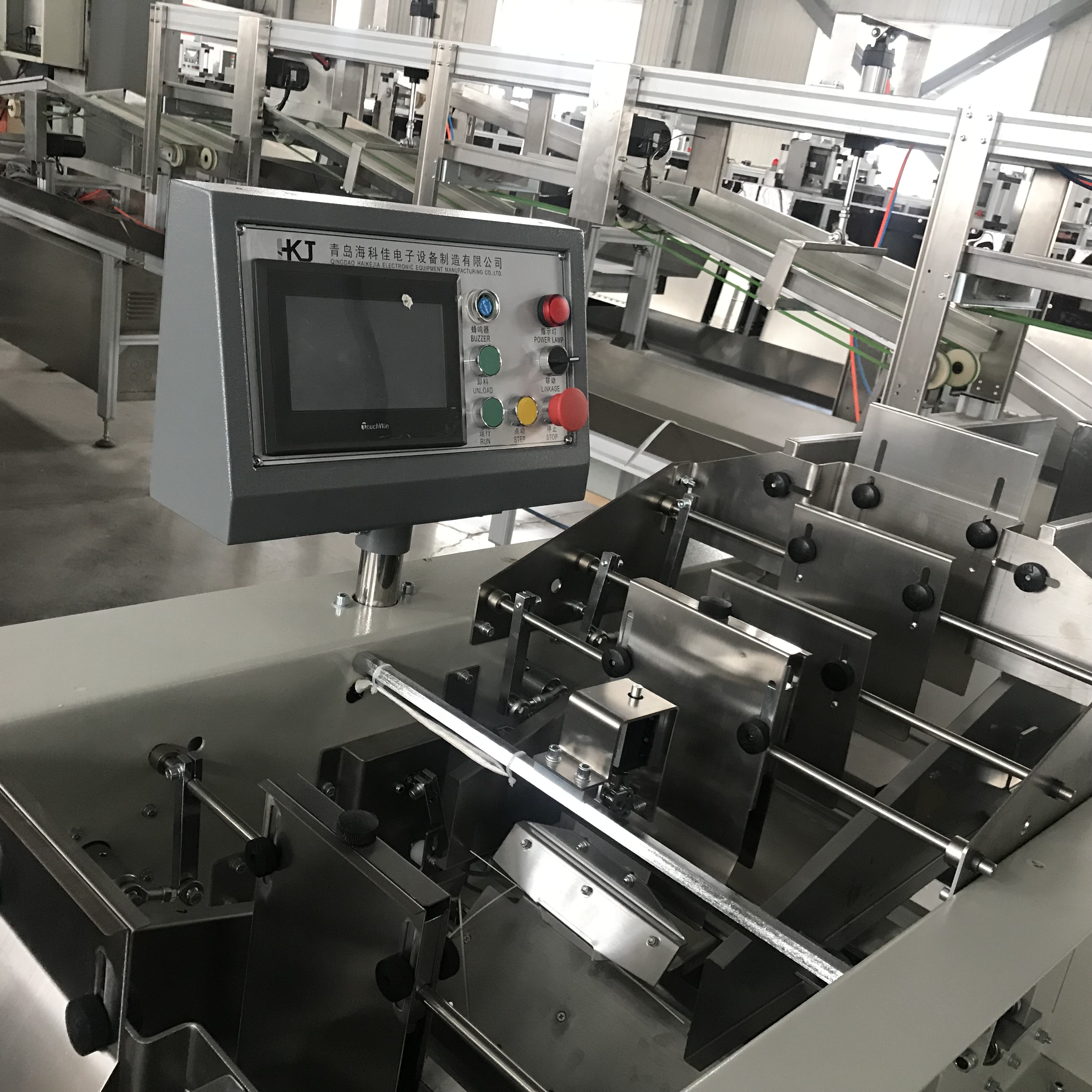Automatic Pillow Dry Noodle Packaging Machine Filling And Sealing Large Capacity