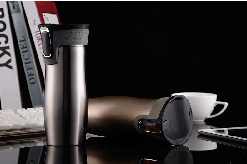 Double-layer stainless steel vacuum flask custom creative high-end business car sports gift cup custom car Cup