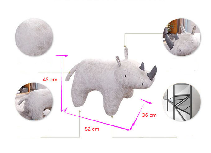 SMY-1256 Living Room 82*36*45cm Fabric Animal Cartoon Sofa