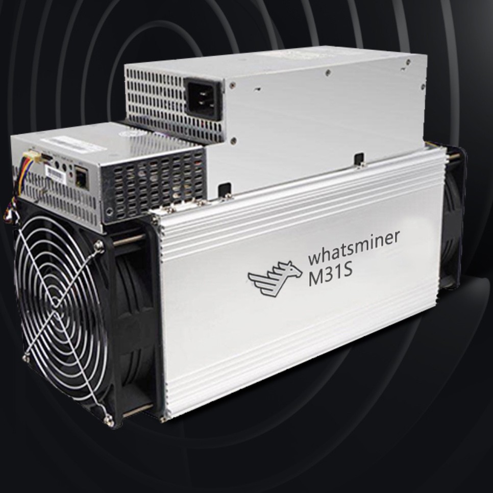 3360W Liquid Cooled Bitcoin Miner , MicroBT Whatsminer M31s 80TH/S Miner Bitcoin Machine