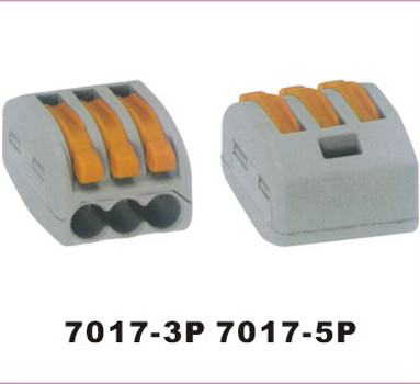 PA66 Brase Clamping Terminal Block Connector 7001V