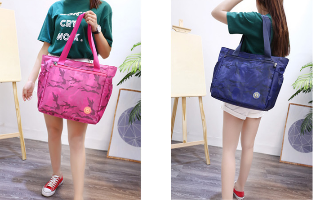 Multi Function Polyester Mommy Bag Portable Mummy Tote Dipper Bag
